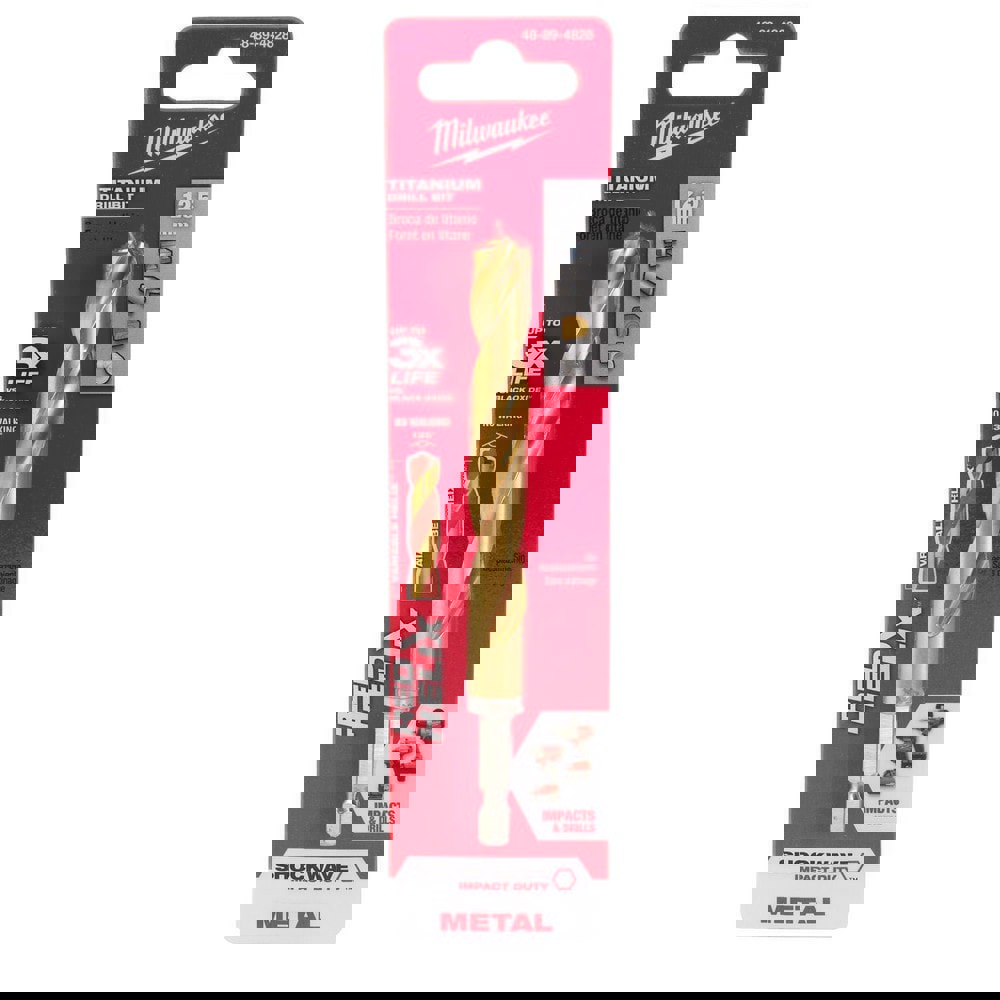 Jobber Drill: 12.50 mm Dia, 135 deg Point, High Speed Steel